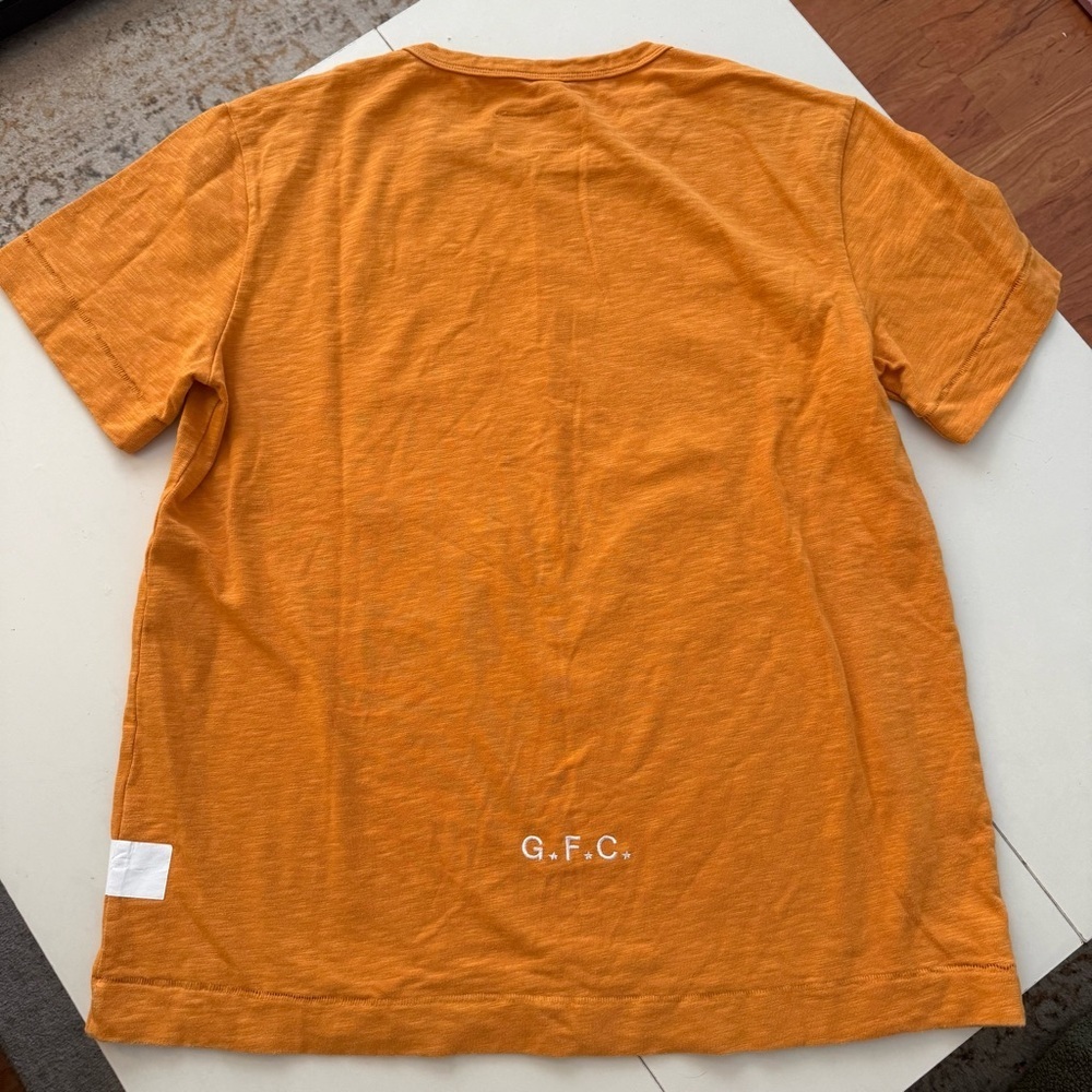 GFC Toronto 498 Queen St West "TheGigIsUp" Graphic T-Shirt XL Orange Streetwear - Picture 4 of 4